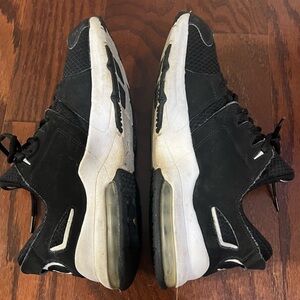 Jordan Black and White Sneakers